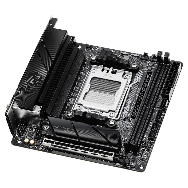 ASRock B650I Lightning WiFi AM5 Mini-ITX DDR5 PCIe 5.0 Motherboard