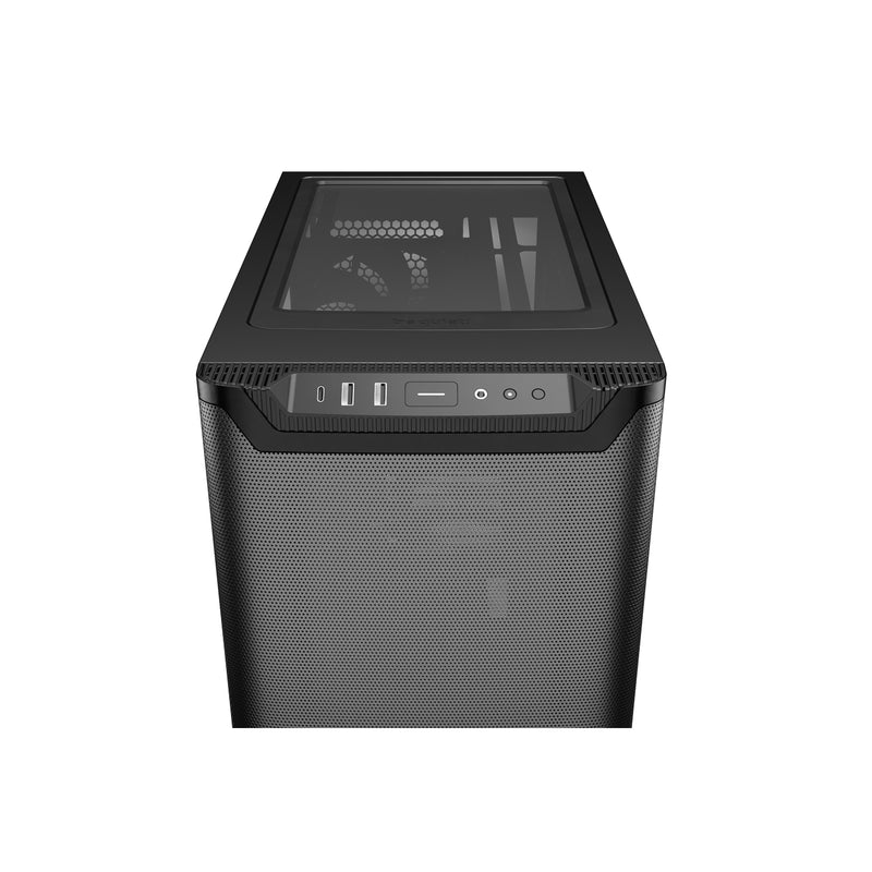be quiet! Pure Base 501 Airflow Black | Mid-Tower Silent Cooling USB-C - IT Supplies Ltd