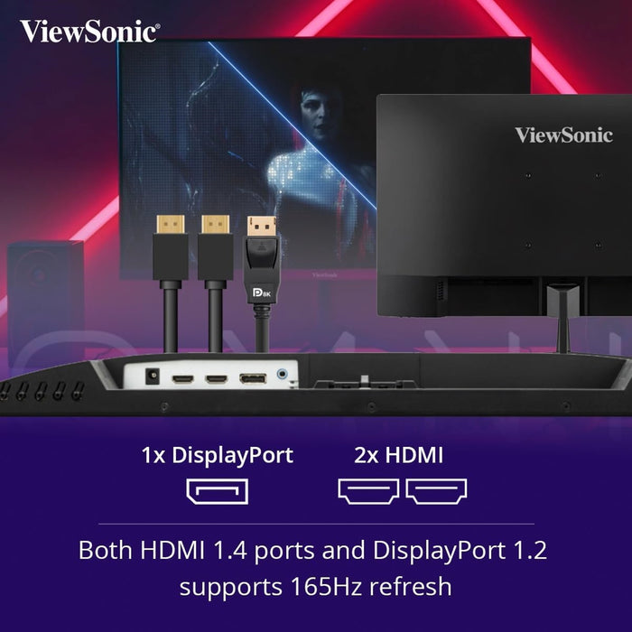 ViewSonic OMNI VX2779-HD-PRO 27" IPS Gaming Monitor, 180Hz, 1ms