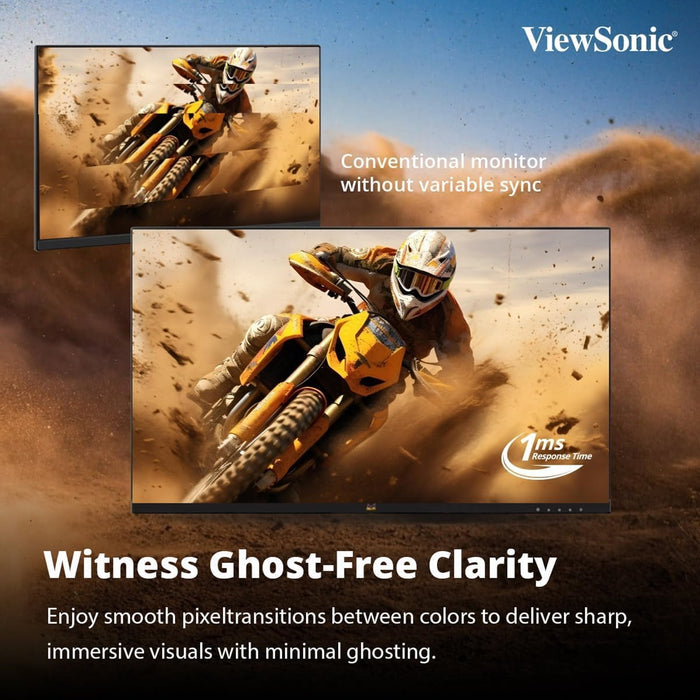 ViewSonic OMNI VX2779-HD-PRO 27" IPS Gaming Monitor, 180Hz, 1ms