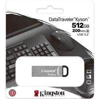 Kingston DataTraveler Kyson 512GB USB 3.2 Metal Flash Drive