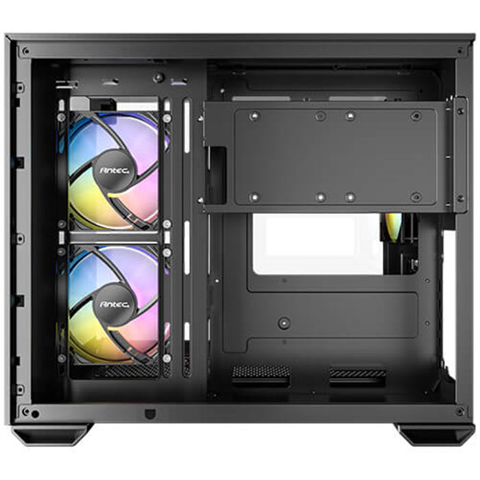 Antec CX600M Trio ARGB Case – 3 Glass Panels, 3 ARGB Fans, mATX