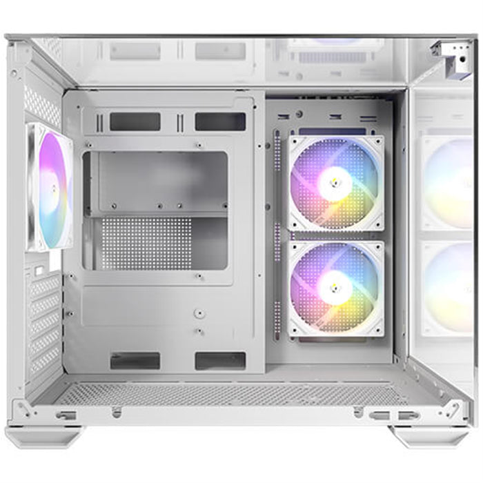 Antec CX600M Trio ARGB White Mini-Tower | Tempered Glass & Cooling