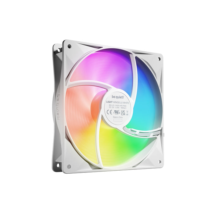 be quiet! Light Wings LX 140mm ARGB Fans – Ultra-Quiet, High Airflow