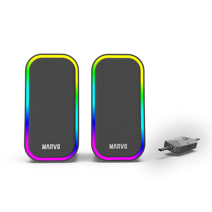 Marvo Scorpion SG-285 Havoc 20 RGB Gaming Speakers – Immersive Sound