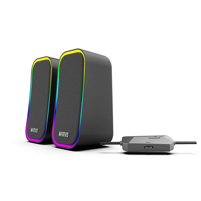 Marvo Scorpion SG-285 Havoc 20 RGB Gaming Speakers – Immersive Sound