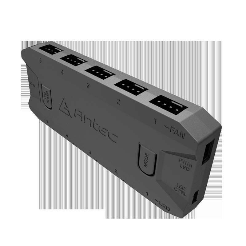 Antec ARGB & Fan Controller – 5 PWM & 5 ARGB Ports, SATA Power - IT Supplies Ltd