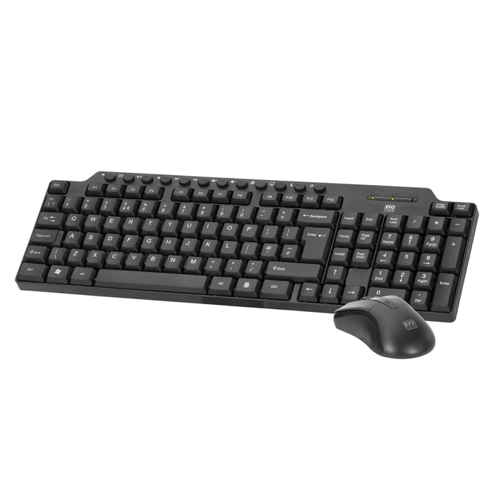 Evo Labs CM-501UK Wired Keyboard & Mouse Combo | USB Plug & Play