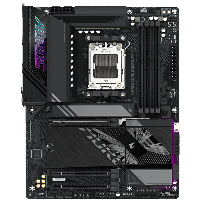 Gigabyte X870E AORUS ELITE WiFi 7 AM5 DDR5 ATX Motherboard - IT Supplies Ltd