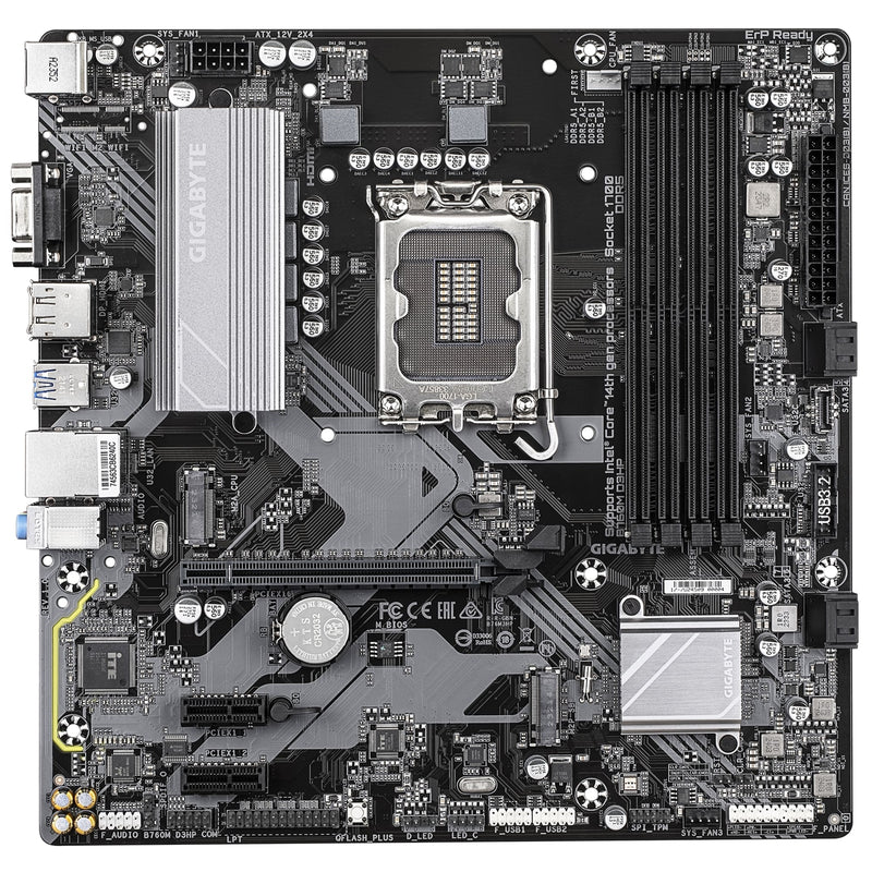 Gigabyte B760M D3HP DDR5 Intel 14th Gen | Micro‑ATX, PCIe 4.0 - IT Supplies Ltd