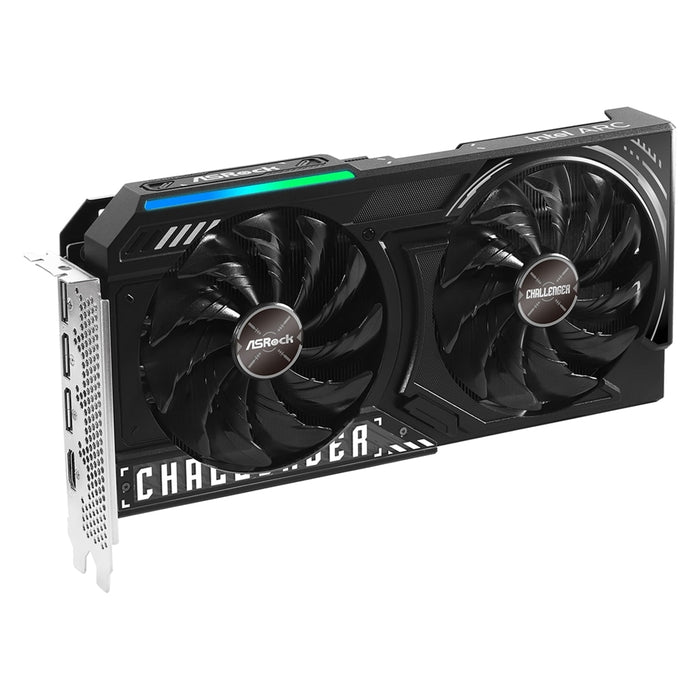 ASRock Intel Arc B580 Challenger 12GB OC | Dual Fan | 3x DP | HDMI 2.1