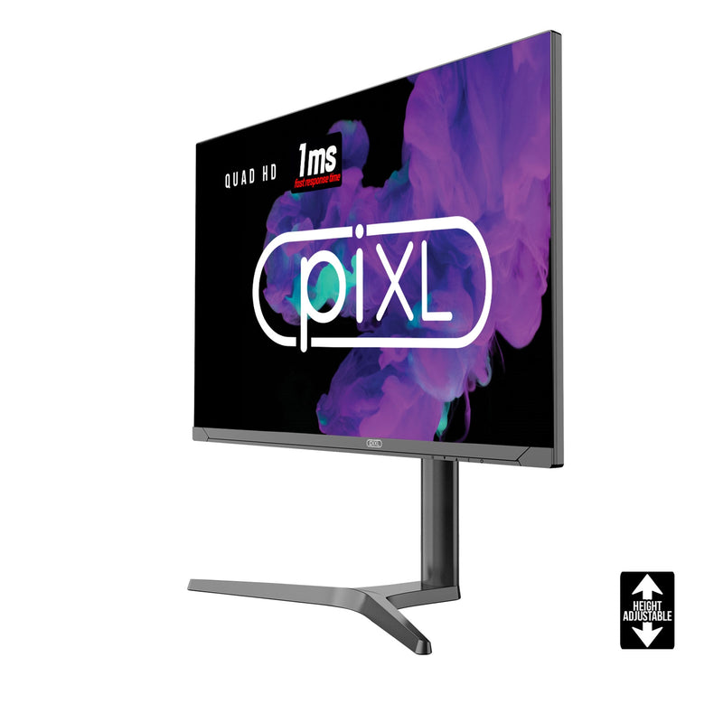 piXL CM27G7 27" QHD IPS Gaming Monitor – 100Hz, 1ms, RGB, VESA - IT Supplies Ltd