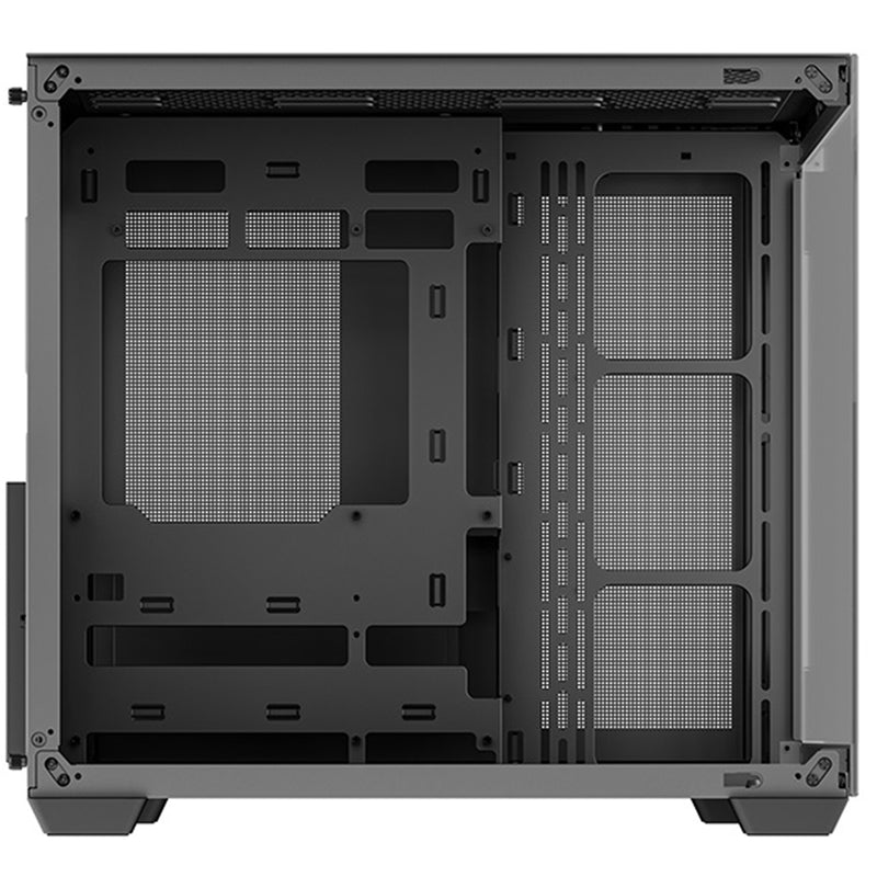 DeepCool CG530 Black Case | Dual-Chamber, Tempered Glass, High Airflow - IT Supplies Ltd