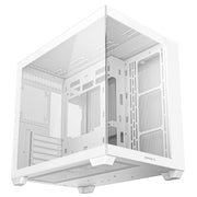 DeepCool CG530 White Case | Dual-Chamber, Tempered Glass, High Airflow - IT Supplies Ltd