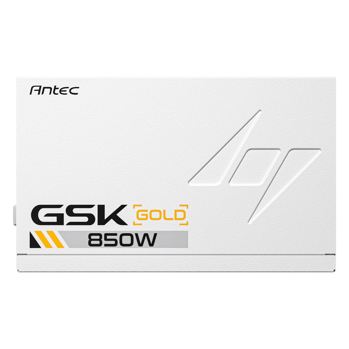 Antec GSK 850W 80+ Gold PSU – ATX 3.1, Full Modular, White Edition