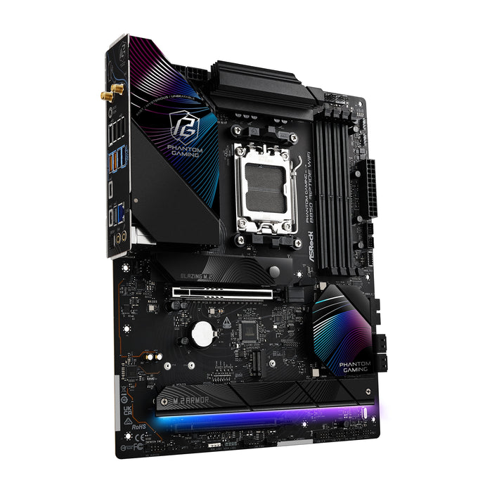 ASRock B850 Riptide WiFi AM5 ATX Motherboard – DDR5, PCIe 5.0, Wi-Fi 7
