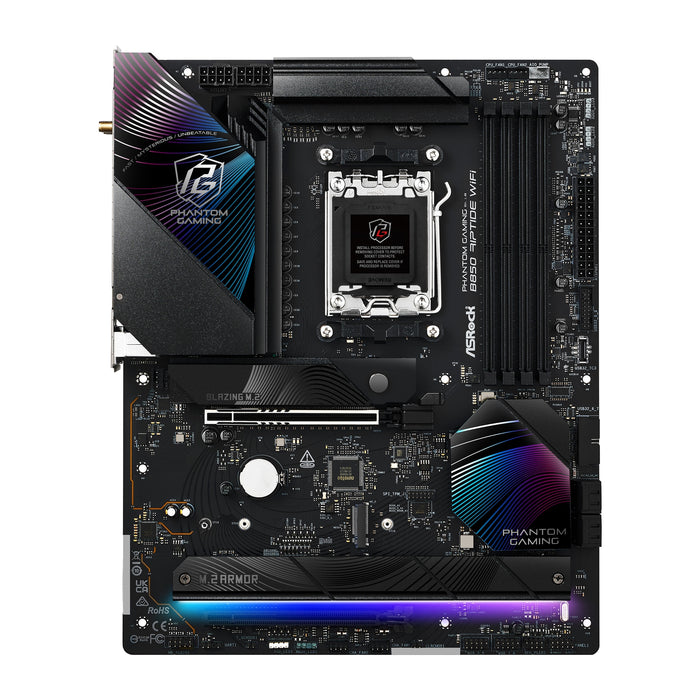 ASRock B850 Riptide WiFi AM5 ATX Motherboard – DDR5, PCIe 5.0, Wi-Fi 7