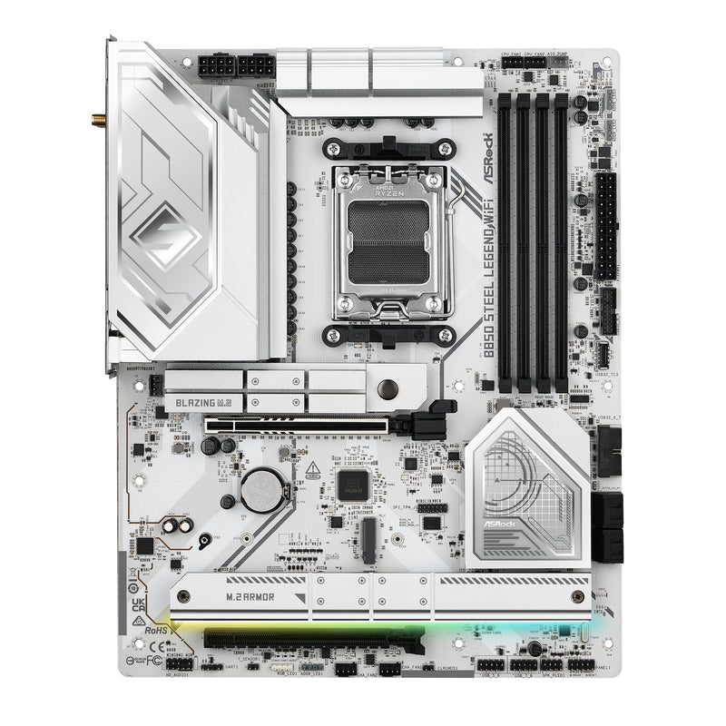 ASRock B850 Steel Legend WiFi AMD AM5 ATX Motherboard – PCIe 5.0, Wi-Fi 7 - IT Supplies Ltd