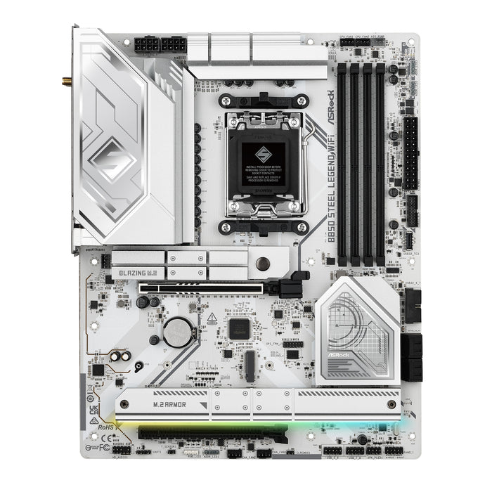 ASRock B850 Steel Legend WiFi AMD AM5 ATX Motherboard – PCIe 5.0, Wi-Fi 7