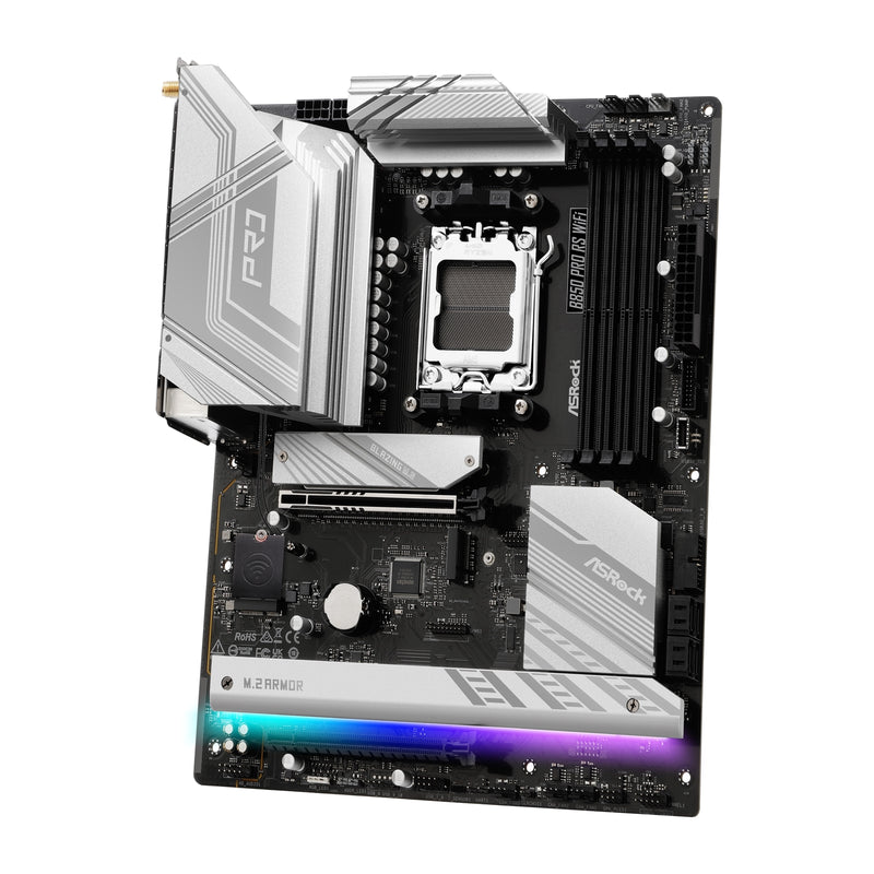 ASRock B850 Pro RS WiFi AM5 ATX DDR5 PCIe 5.0 Motherboard