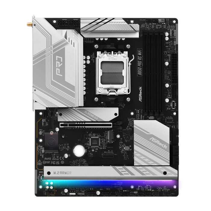 ASRock B850 Pro RS WiFi AM5 ATX DDR5 PCIe 5.0 Motherboard