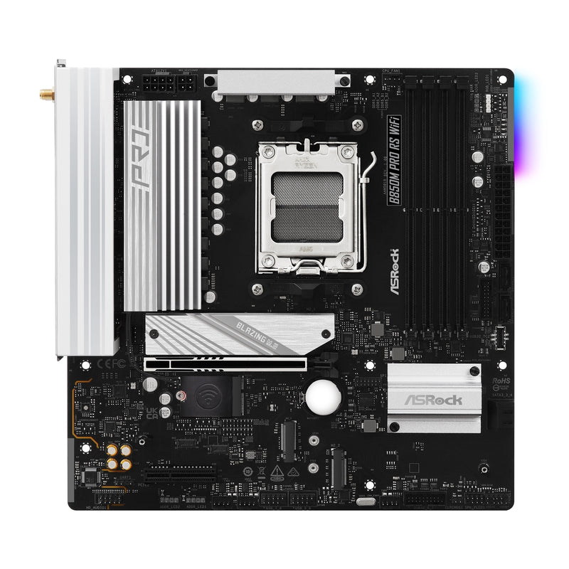 ASRock B850M Pro RS WiFi AM5 DDR5 Micro-ATX Motherboard