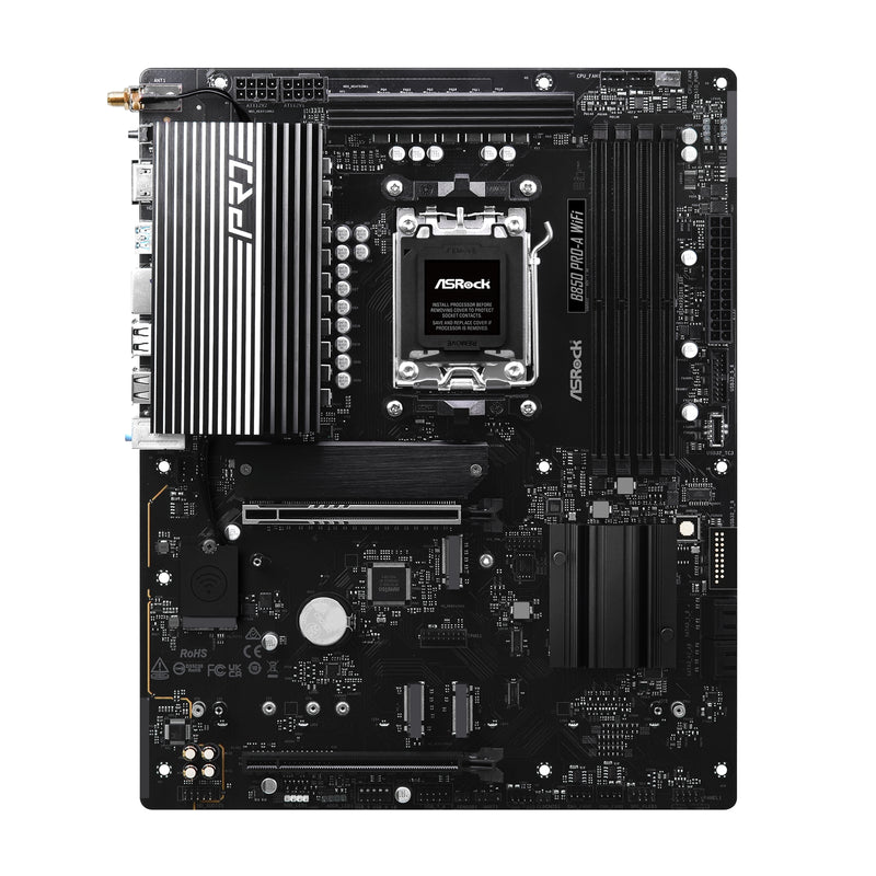 ASRock B850 Pro-A WiFi AM5 ATX DDR5 PCIe 5.0 Motherboard