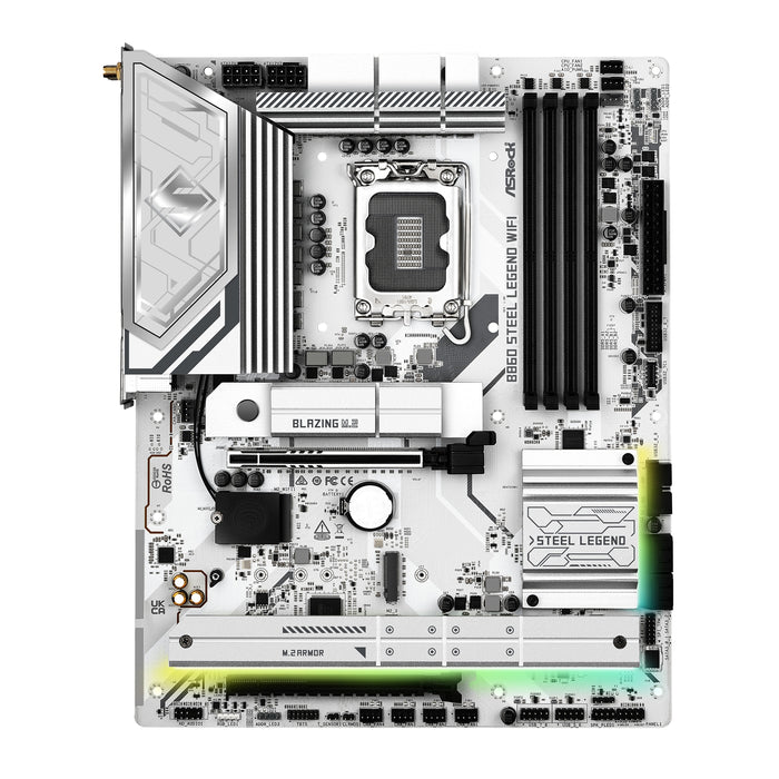 ASRock B860 Steel Legend WiFi ATX Motherboard | DDR5, M.2, Wi-Fi 6E