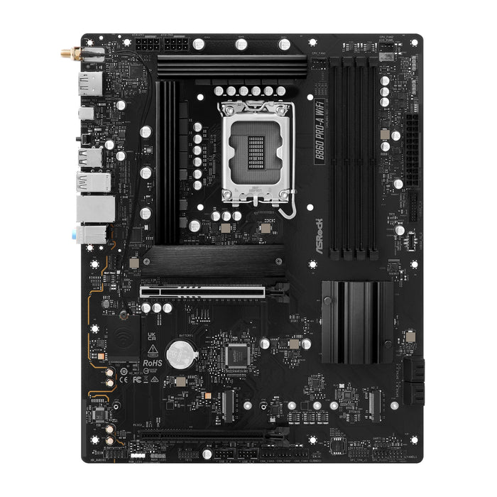 ASRock B860 Pro-A WiFi ATX Motherboard | DDR5, PCIe 5.0, Wi-Fi 6E