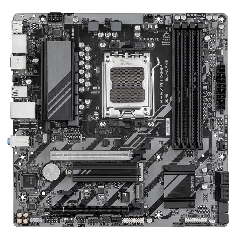 Gigabyte B850M D3HP AM5 DDR5 PCIe 5.0 Micro ATX Motherboard