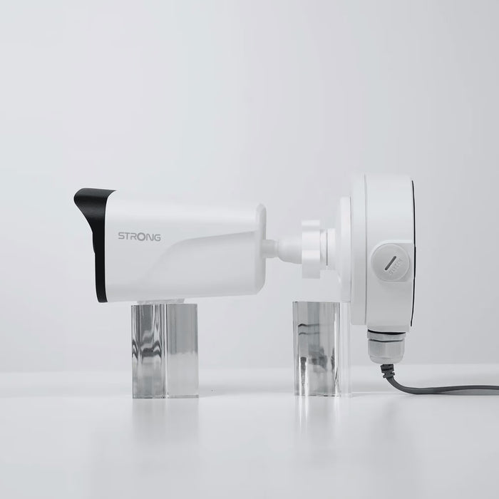 Strong 5MP Outdoor Bullet IP Camera – PoE, AI, Dual-Light Vision