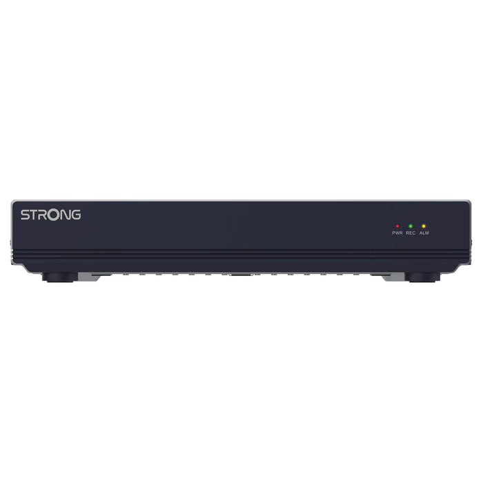 Strong 4CH 4K PoE NVR – 8MP, Cloud, H.265+, ONVIF Support