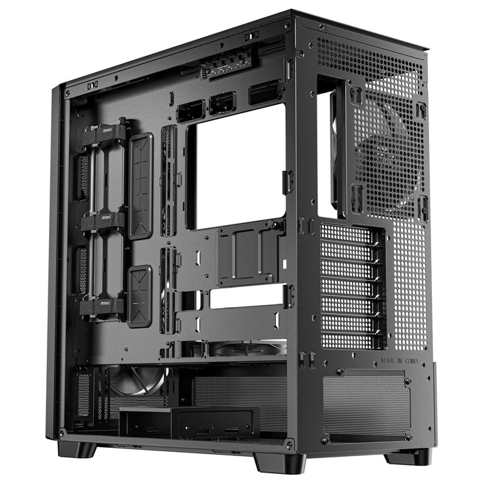 Antec Flux SE Full Tower Case | Wood Panel, 5x Fans, E-ATX/ATX