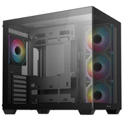 DeepCool CG530 4F Black Mid-Tower Case | ARGB, Tempered Glass, Airflow - IT Supplies Ltd