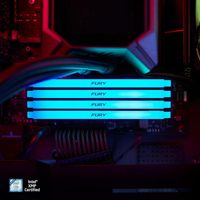 Kingston FURY Beast 32GB (2x16GB) DDR4 3200MHz RGB RAM | High-Speed