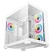 DeepCool CG530 4F White Mid-Tower Case | ARGB, Tempered Glass, Airflow - IT Supplies Ltd