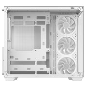 DeepCool CG530 4F White Mid-Tower Case | ARGB, Tempered Glass, Airflow - IT Supplies Ltd