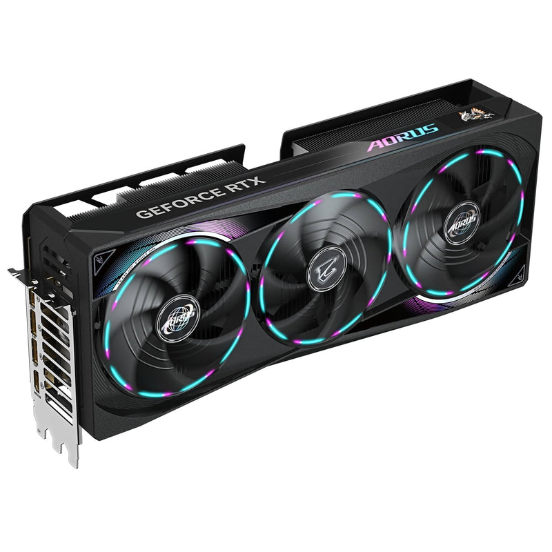 RTX 5080 AORUS MASTER 16G – 2805 MHz, GDDR7, RGB, LCD Edge View - IT Supplies Ltd