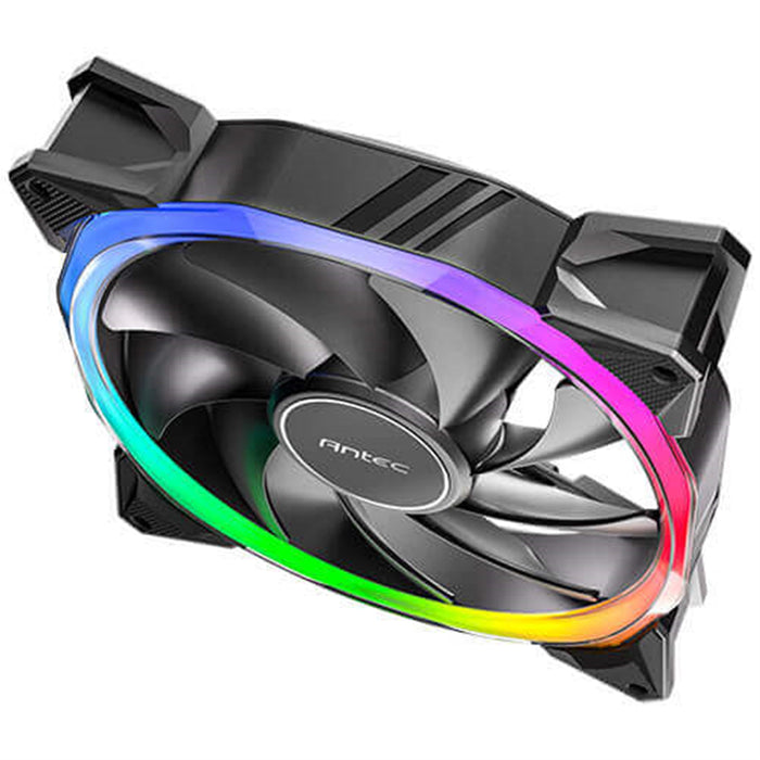 Antec Fusion T3 140mm ARGB PWM Fan | High Airflow & RGB Lighting