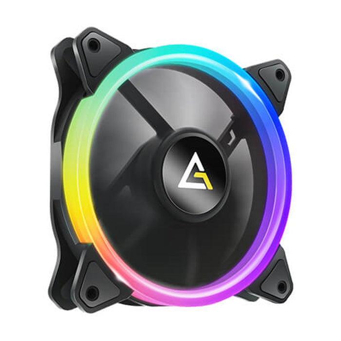 Antec Neon 120 ARGB PWM Case Fan 3-Pack | Quiet & Efficient