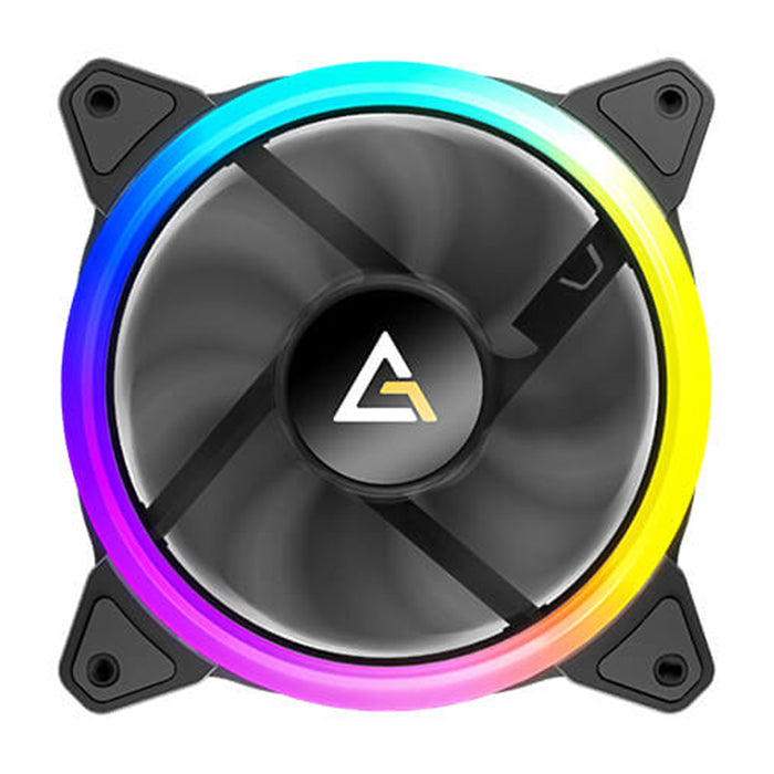 Antec Neon 120 ARGB PWM Case Fan 3-Pack | Quiet & Efficient