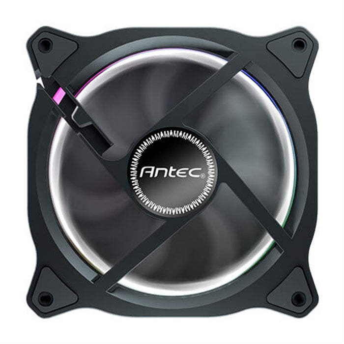 Antec Neon 120 ARGB PWM Case Fan 3-Pack | Quiet & Efficient