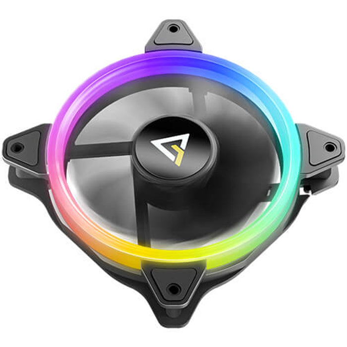 Antec Neon 120 ARGB PWM Case Fan 3-Pack | Quiet & Efficient