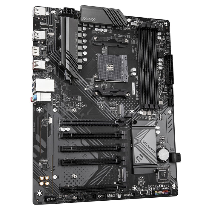 Gigabyte B550 EAGLE ATX Motherboard, AM4, DDR4, USB-C, Dual M.2, HDMI