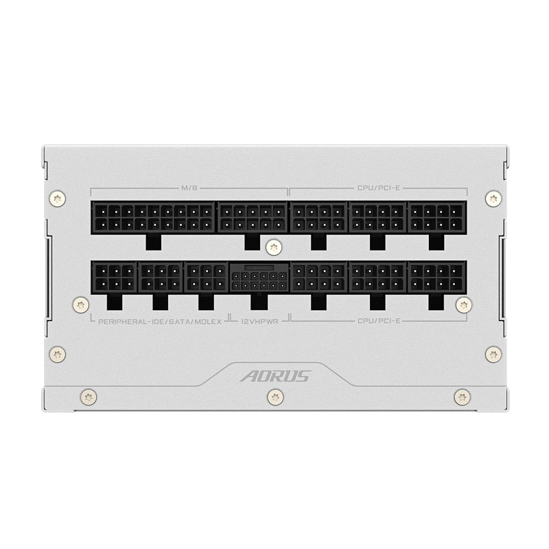 Power up with the GIGABYTE AORUS ELITE P1000W 80+ Platinum PSU! ATX 3.0, PCIe 5.0, fully modular, ultra-quiet 120mm fan - IT Supplies Ltd