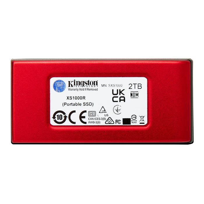 Kingston XS1000 2TB Portable External SSD | 1050MB/s Read, 1000MB/s Write
