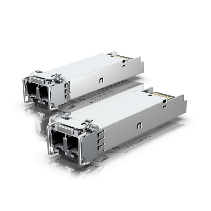 Ubiquiti UACC-OM-MM-1G-D-2 SFP Module (2-Pack) – 1G Multi-Mode Fiber LC - IT Supplies Ltd
