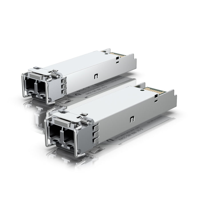Ubiquiti UACC-OM-MM-1G-D-2 SFP Module (2-Pack) – 1G Multi-Mode Fiber LC