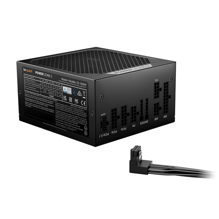 be quiet! Power Zone 2 1000W PSU - 80 PLUS Platinum, ATX 3.1