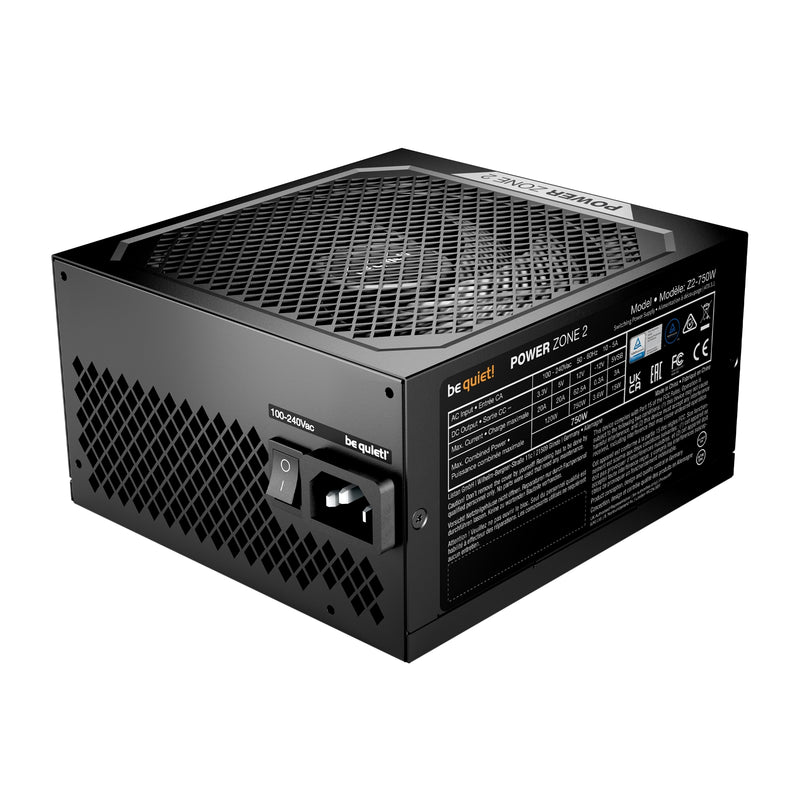 be quiet! Power Zone 2 750W PSU - Platinum, ATX 3.1, 10Yr Warranty - IT Supplies Ltd